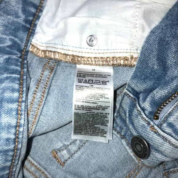 NEW Old Navy Straight Built In Flex Jeans Kids 14 - Picture 3 of 7